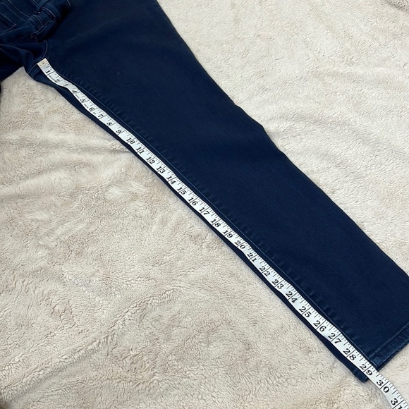 Chico’s The Platinum Dark Blue High Rise Jegging Jeans Pant - Sz 0.5 (Small/6) - Picture 6 of 14